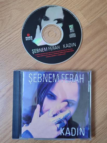 ŞEBNEM FERAH - KADIN - 1996 Türkiye Basım - 2. El CD Albüm - İlk Basım Sarı Bandrollü 2. el