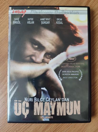 ÜÇ MAYMUN /Three Monkeys NURİ Bilge Ceylan DOUBLE DVD 104 Dakika+ Bonus DVD Film