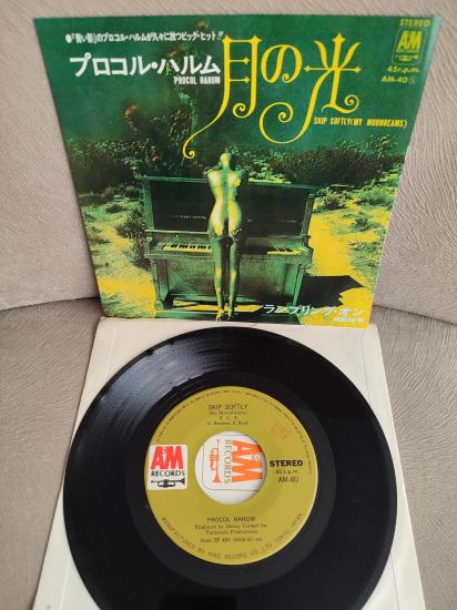 PROCOL HARUM - Skip Softly (My Moonbeams) - 1971 Japonya Basım 45lik Plak