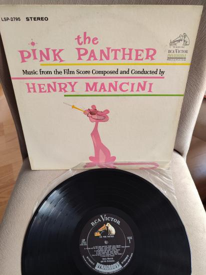 Henry Mancini - THE PINK PANTHER / PEMBE PANTER - 1963 USA Basım 33 lük Soundtrack LP Plak