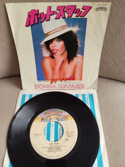 DONNA SUMMER - Hot Stuff  - 1979 Japonya Basım 45’lik Plak