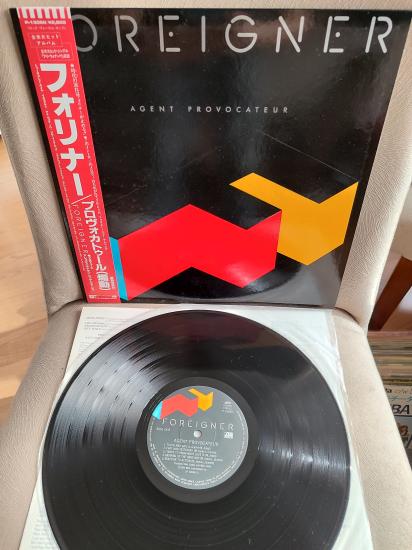 FOREIGNER - Agent Provocateur - 1985 Japonya Basım 33 lük LP Plak Albüm - Obi’li Temiz 2.el