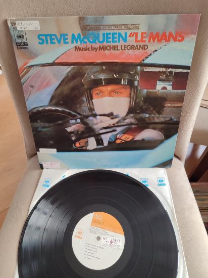 STEVE McQUEEN  ’Le Mans’ - Soundtrack - 1971 Japonya Basım - 33lük LP Plak