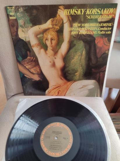 RIMSKY-KORSAKOV - SHEHERAZADE / ŞEHRAZAT - NY Filarmoni 1976 Japonya Basım 33lük LP Plak Albüm 2.el
