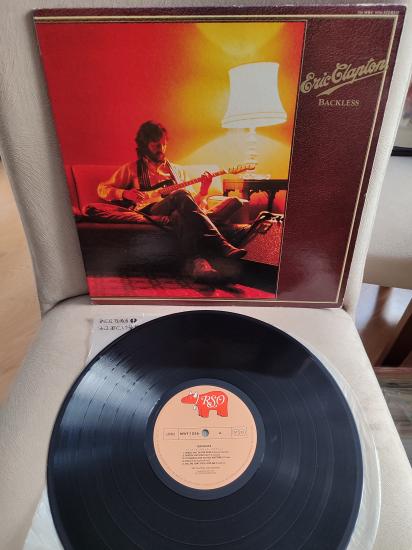 ERIC CLAPTON - Backless - 1978 Japonya Basım Albüm 33 lük LP Plak