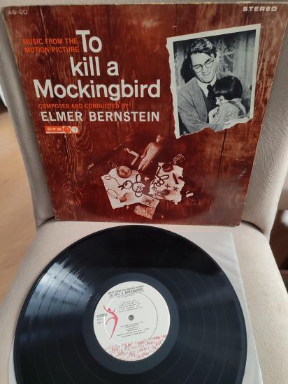 TO KILL A MOCKINGBIRD / Bülbülü Öldürmek - Elmer Bernstein - 1962 USA Basım Soundtrack LP Plak 2.el