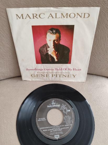 MARC ALMOND - Something’s Gotten Hold Of My Heart  - 1988 Almanya  Basım 45 lik Plak