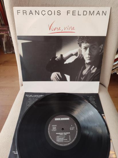 FRANÇOIS FELDMAN - Vivre , Vivre - 1988 Fransa  Basım Albüm - 33lük LP Plak