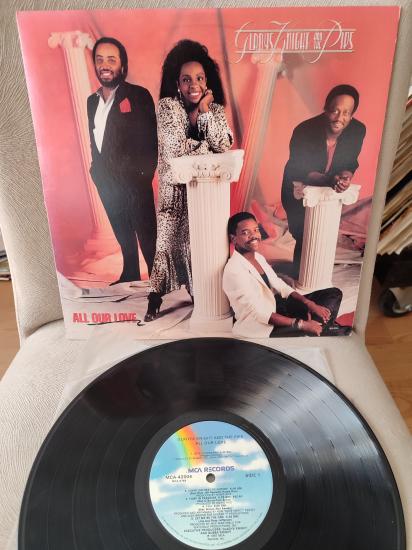 Gladys Knight And The Pips – All Our Love - 1987 USA Basım Albüm  LP Plak -  Rhythm & Blues 2.el