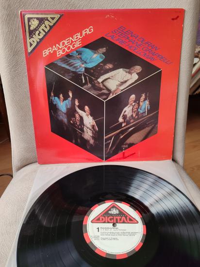 Elena Duran, Stéphane Grappelli, Laurie Holloway ‎- Brandenburg Boogie 1980 USA Basım LP Plak 2. EL