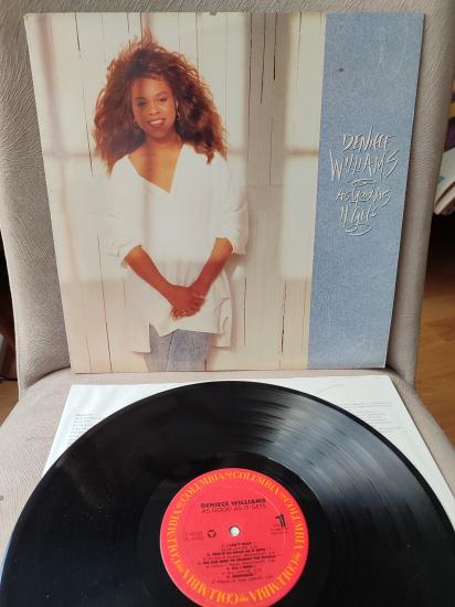 Deniece Williams ‎– As Good As It Gets - 1988 USA Basım Albüm LP Plak - Blues / Soul