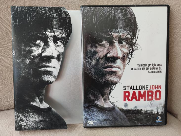 JOHN RAMBO - Sylvester Stallone - Özel Koleksiyonluk Metal Kutulu  - DVD Film