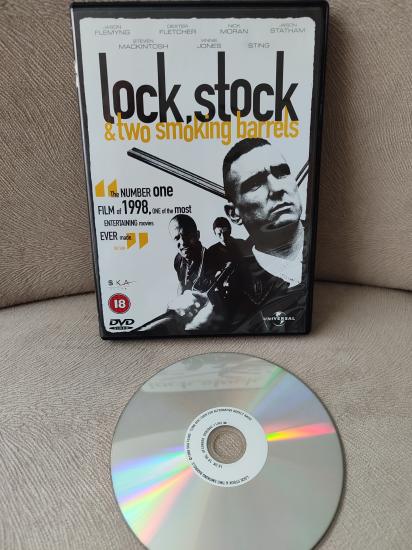 LOCK , STOCK , TWO SMOKING BARRELS - Guy Ritchie DVD Film / Yabancı Basım Türkçe Altyazı Yok 2. EL