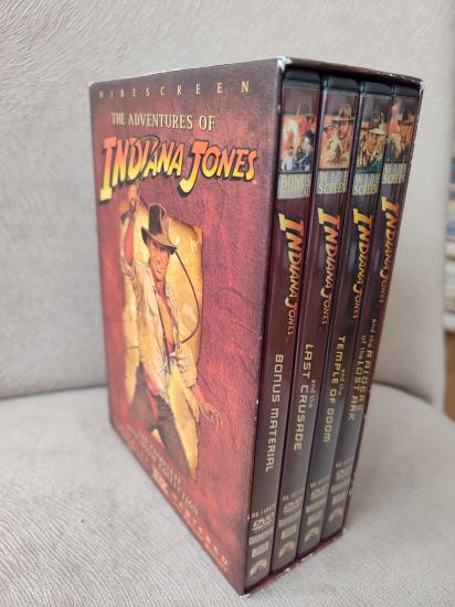 INDIANA JONES - The Complete DVD Movie Collection - 4 DVDlik Set - Özel Kutusunda
