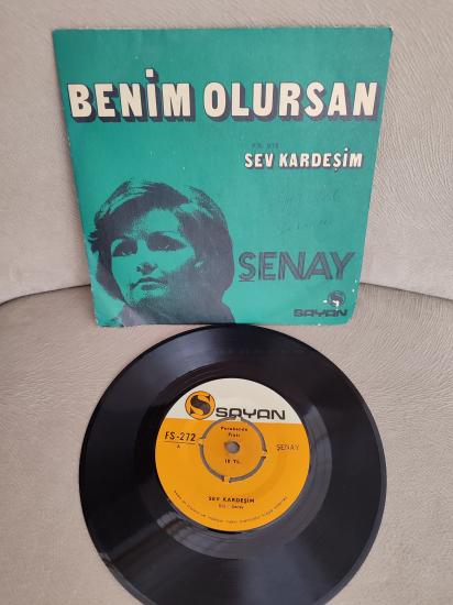 ŞENAY - Sev Kardeşim / Benim Olursan - 1971 Türkiye Basım 45lik Plak