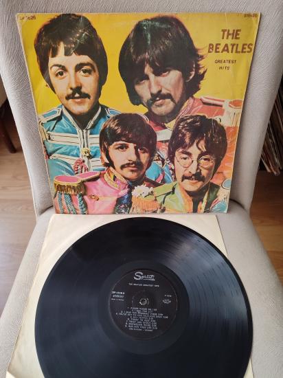BEATLES - Greatest Hits - 1978 Türkiye Basım Nadir  LP Plak