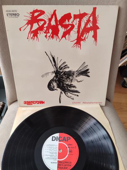 QUILAPAYUN - Basta - 1978 Fransa Basım 33lük LP Albüm