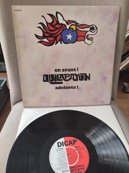 QUILAPAYUN - En Avant! Adelante! - 1975 Fransa Basım 33lük LP Albüm