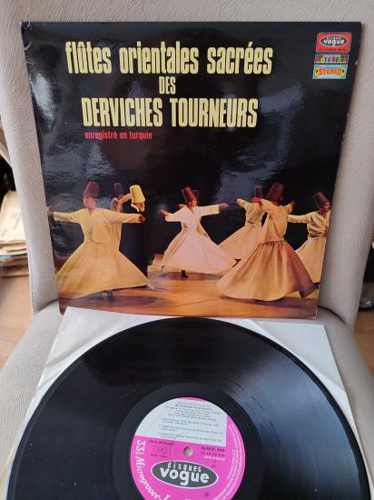 Flutes Orientales Sacrées Des DERVICHES TOURNEURS - 1971 Fransa Basım Nadir 33lük LP Albüm