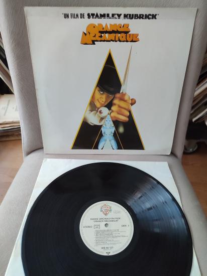 ORANGE MECANIQUE / Otomatik Portakal - 1972 Fransa Basım - Soundtrack LP Plak