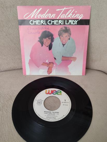 MODERN TALKING - Cheri Cheri Lady - 1985 Fransa Basım 45lik Plak