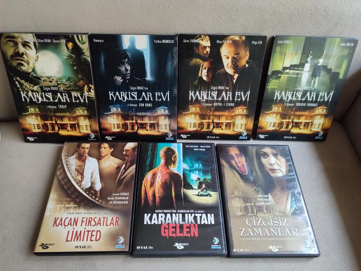 Çağan Irmak’tan KABUSLAR EVİ SERİSİ 1-2-3-4-5-6-7- 7 Filmlik DVD Seti