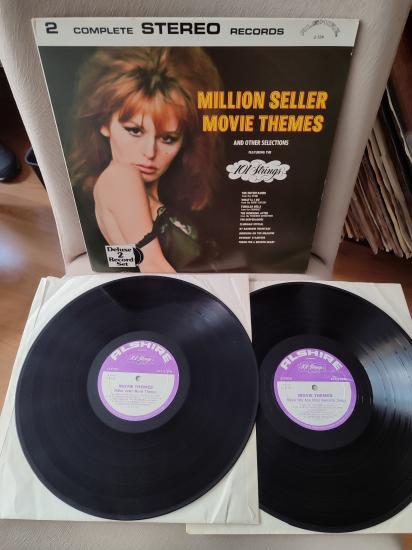  Million Seller Movie Themes & Other Selections 1974 USA Basım Double LP Plak Albüm 2. el