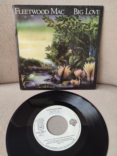 FLEETWOOD MAC -  BIG LOVE -  1987 FRANSA BASIM 45 LİK PLAK
