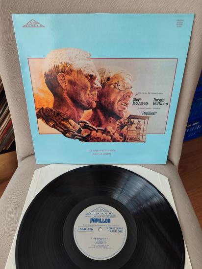 PAPILLON / Kelebek - Jerry Goldsmith - Soundtrack - 1988 İngiltere Basım LP Plak 2. el