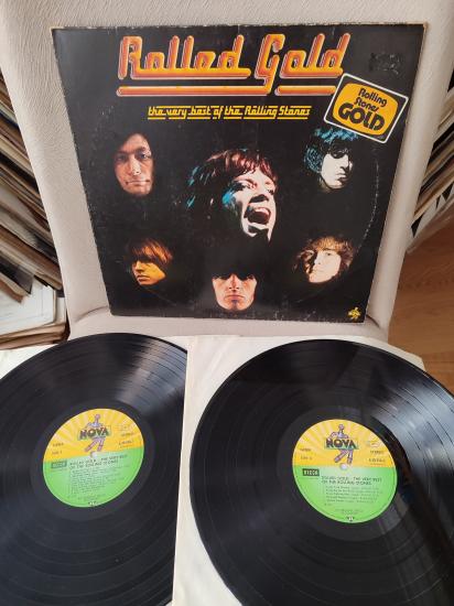 The Rolling Stones - Rolled Gold/The Very Best Of The Rolling Stones 1975 Almanya Basım 2xLP 2.el