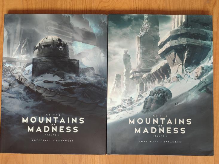 AT THE MOUNTAINS OF MADNESS - Büyük Boy Şömizli Grafik Roman - Lovecraft / Baranger