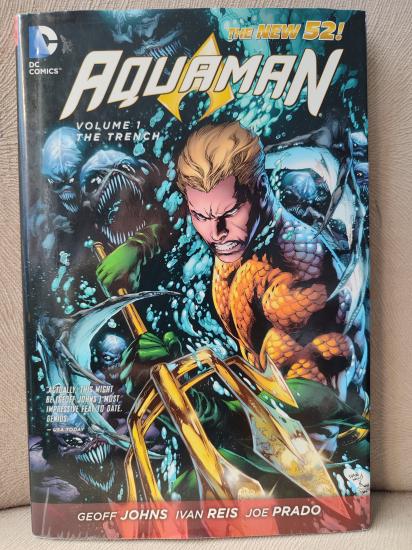 AQUAMAN - THE TRENCH - Volume 1 - İngilizce Çizgiroman Kuşe Kağıt Şömizli Ciltli