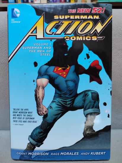 SUPERMAN - Superman And The Men of Steel - The New 52 - Volume 1 - İngilizce Çizgiroman Kuşe Kağıt Şömizli Ciltli