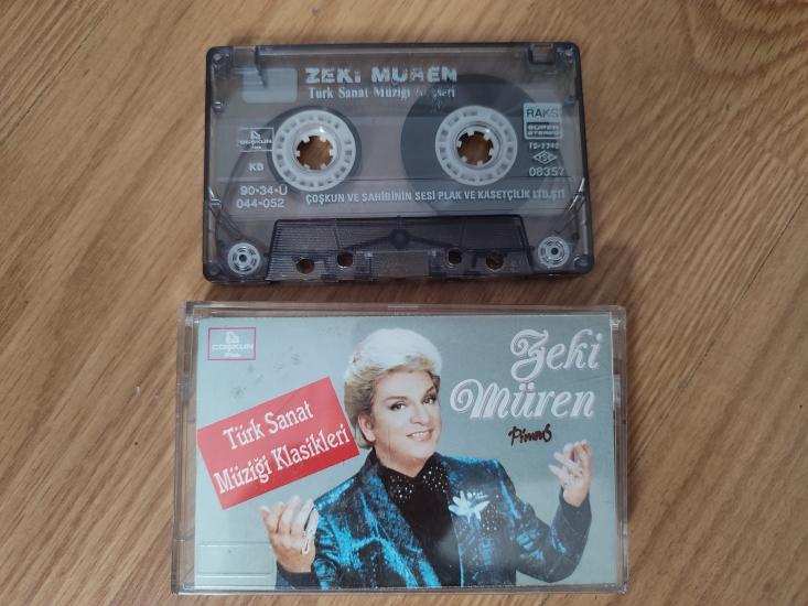 ZEKİ MÜREN - Türk Sanat Müziği Klasikleri - 1990 Türkiye Basım Kaset Albüm