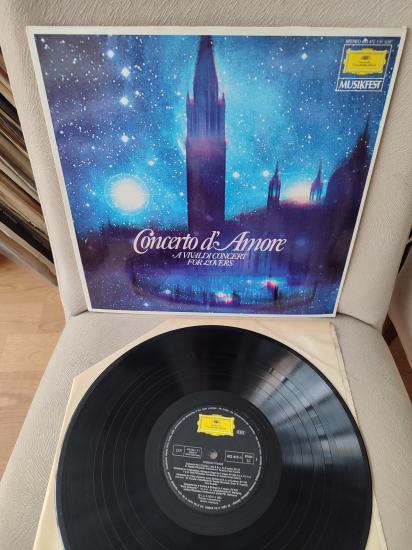 VIVALDI - Concerto D’Amore (A Vivaldi Concert For Lovers) - 1972 Almanya Basım LP Plak