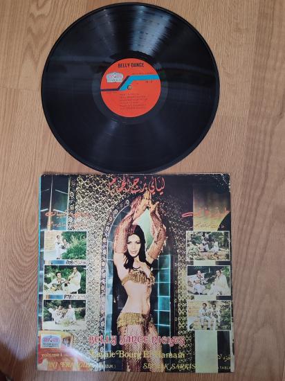 Toni Frangieh / Setrak Sarkissian ‎-  Belly Dance Nights -Dönem Lübnan  Basım 33 Lük LP Albüm Plak