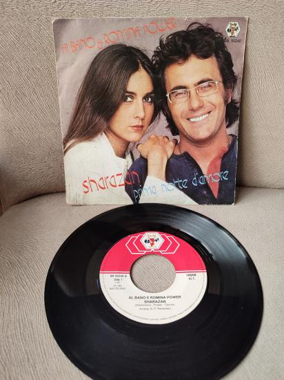AL BANO & ROMINA POWER - Sharazan - 1981 Belçika Basım 45lik Plak