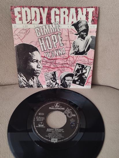 EDDY GRANT - Gimme Hope Jo’anna -  1988 Fransa Basım 45lik Plak