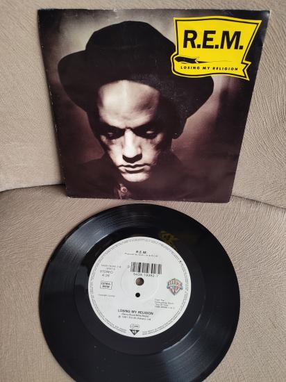 R.E.M. - Loosing My Religion - 1991 Fransa Basım Nadir 45lik Plak