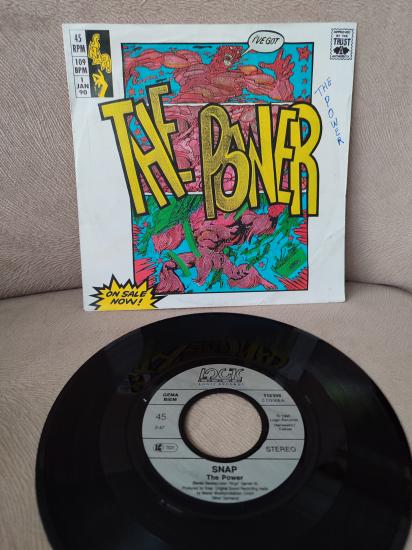SNAP - The Power -  1990 Almanya Basım 45lik Plak