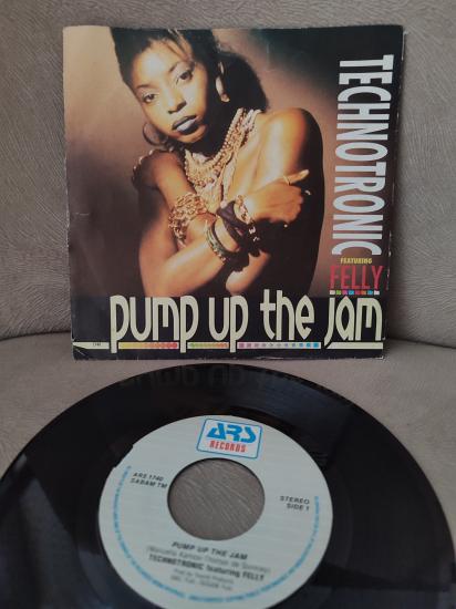 TECHNOTRONIC - Pump Up The Jam - 1989 Benelux Basım 45lik Plak