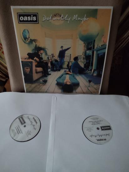 OASIS - Definetely Maybe - 2014 UK & EU / Avrupa Basım Double LP Plak