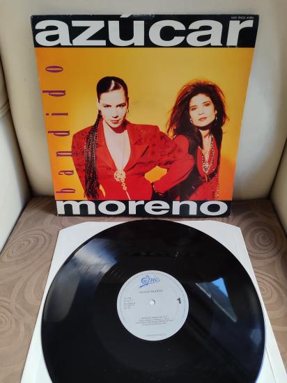AZUCAR MORENO - Bandido  1990 Hollanda Basım Albüm - Maxi 45lik Plak