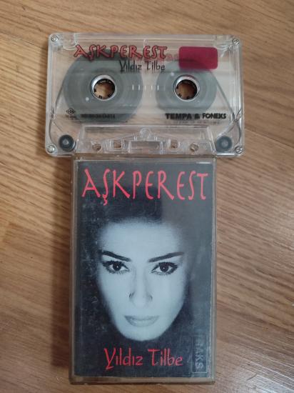 YILDIZ TİLBE - Aşkperest - 1995 Türkiye Basım  Kaset Albüm