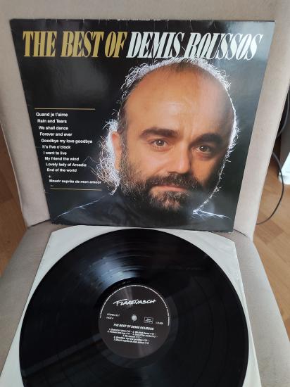 DEMIS ROUSSOS - The Best Of  -1988 Fransa Basım 33 Lük LP Albüm Plak
