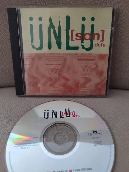 ÜNLÜ - Son Defa - 1996 Türkiye Basım CD Albüm