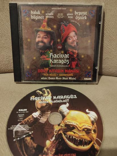 Hacivat Karagöz Neden Öldürüldü /Dört Kitabın Manası - Film Müziği 2006 Türkiye Basım CD Albüm 2.el