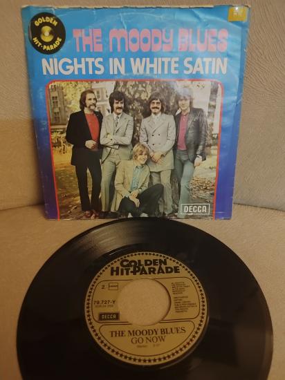 MOODY BLUES - Nights in White Satin 1980 Belçika  Basım 45lik Plak