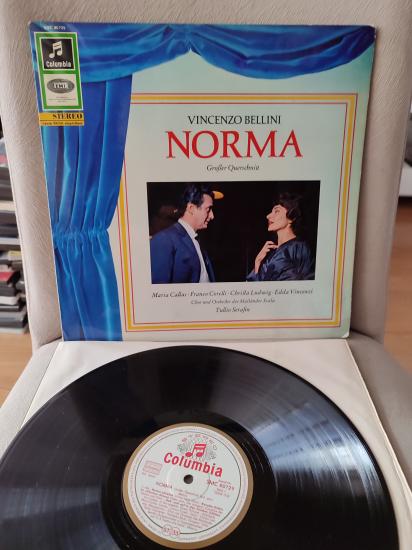 MARIA CALLAS - Bellini / Norma - 1962 Almanya Basım Albüm 33 lük Plak LP