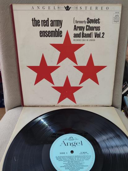 THE RED ARMY ENSEMBLE / KIZIL ORDU KOROSU - 1963 USA Basım LP Albüm Plak / Kalinka Bu Albümde 2.el